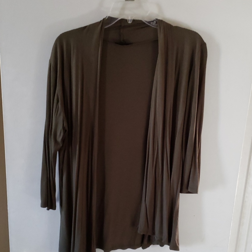 Olive green  cardigan